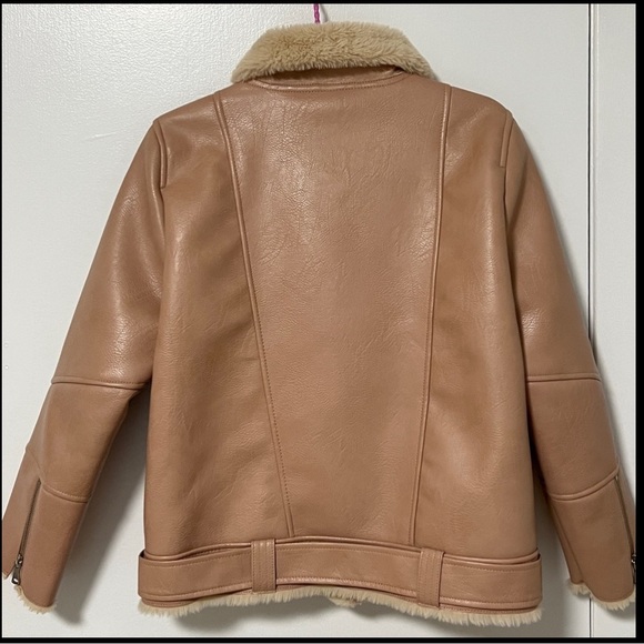 Zara Leather Jacket - Picture 2 of 5